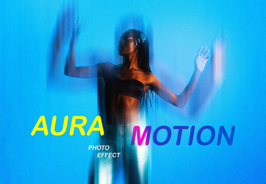 Motion Ghost Photo Effect Mockup