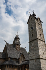 Fototapeta premium Wang Church in Karpacz , Poland 03 July 2025, visiting the area around Wang Church in Karpacz.