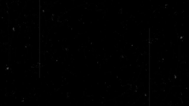 4k loop animation of scratch noise clutter, retro vintage grunge background. dirt gritty rough distressed texture overlay for analog touch