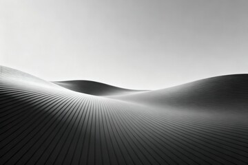 Abstract wavy textured surface