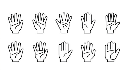 Abstract Colorful Human Hands Seamless Pattern Representing Diversity, Teamwork, Inclusion, Unity, and Community Support