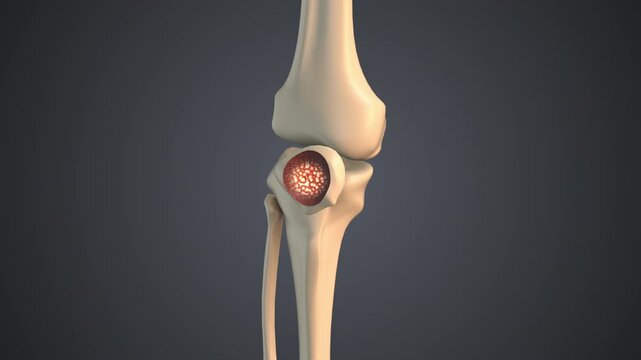 Malignant involvement of the patella