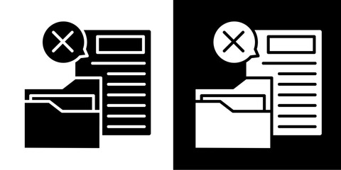 Folder  Icon Set White Style Collection