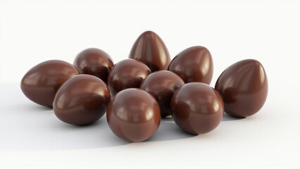 Obraz premium Pile of Chocolate Candies