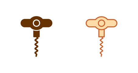 Wine Opener Icon Design
