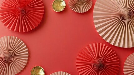 Chinese New Year red banner