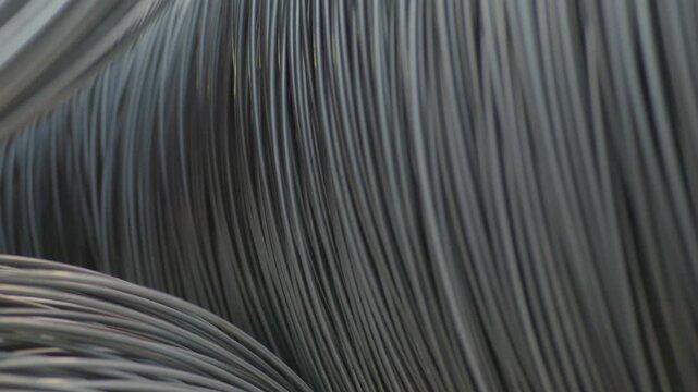Steel Wire Texture, Quality Control Environment For Finely Textured Steel Wire Coils