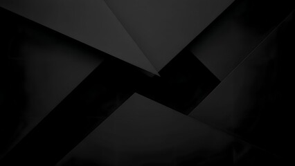 Dark Geometric Shapes and Abstract Design.