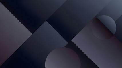Abstract Dark Gray Geometric Shapes Background.