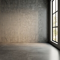 Naklejka premium Large luxury modern bright interiors Living room mockup illustration 3D rendering image