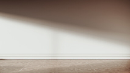 Naklejka premium Large luxury modern bright interiors Living room mockup illustration 3D rendering image