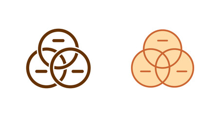 Venn Diagram Icon Design