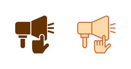 Call to Action Icon Design