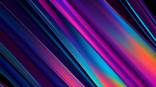 Colorful abstract diagonal lines