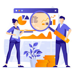 science vector design illustration background 07