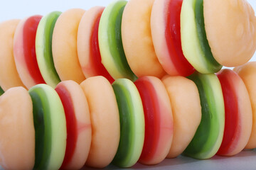 soft candy on a stick for children