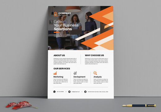 Creative Flyer Design Layout