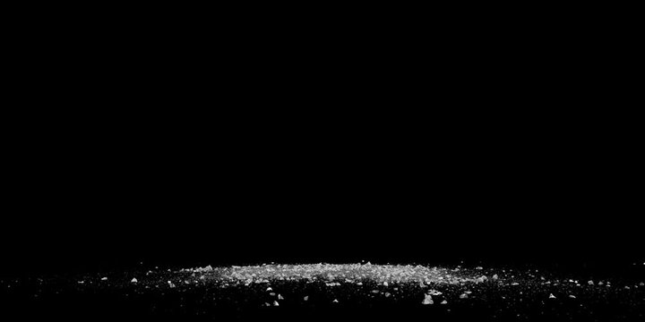 Debris Ground stone explode destruction