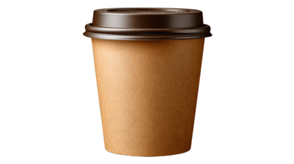 Brown coffee cup a simple brown ceramic cup perfect for your morning beverage brown