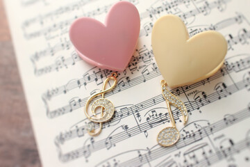 ハートと音楽
