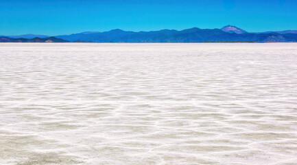 Salinas Grandes salt desert in Jujuy Province, Argentina