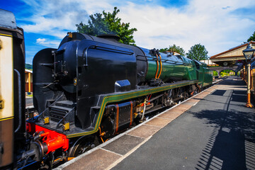 steam railway locomotive preserved heritage railway england uk © david hughes