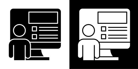 User Interface  Icon Set White Glyph Style Collection