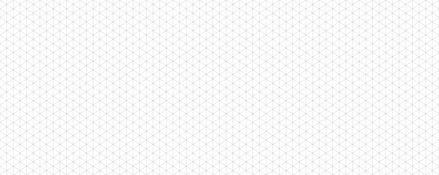 seamless isometric grid paper dashed linear triangular
