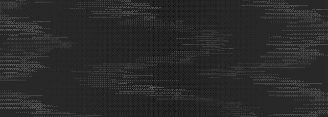 Obraz premium tv static noise background glitch pixelated texture