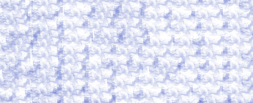 Abstract digital noise pattern in blue tones with specks, isolated on transparent background - Powered by Adobe
