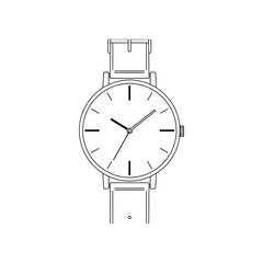 A hand holding a classic vintage metal alarm clock with a black circle face and white numbers serves as a retro morning reminder or business countdown timer isolated on a white background