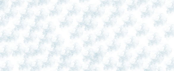 Abstract light blue-grey irregular blob-like shapes forming a dense textured pattern, isolated on transparent background.