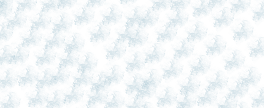 Abstract light blue-grey irregular blob-like shapes forming a dense textured pattern, isolated on transparent background. - Powered by Adobe