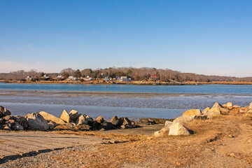 winter landscape with snow and trees
