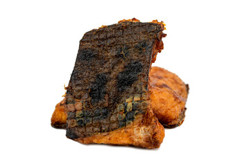 the smoked filet of Atlantic wolffish 