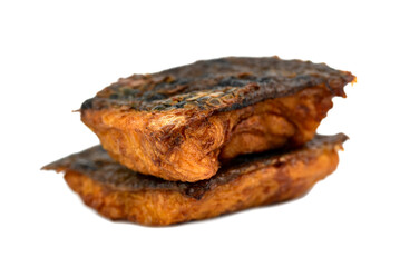 the smoked filet of Atlantic wolffish 