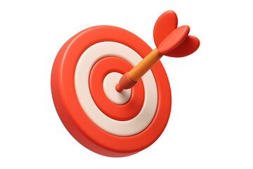 Bullseye Accuracy: A perfectly placed dart strikes the bullseye of a target, showcasing precision and the attainment of goals.