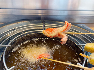 串揚げのタコウインナー