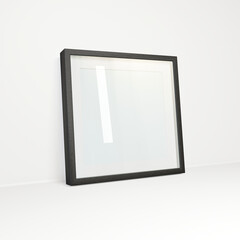 photo frame mockup 3d illustration image