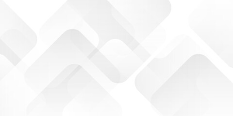 Abstract white Geometric banner design background.