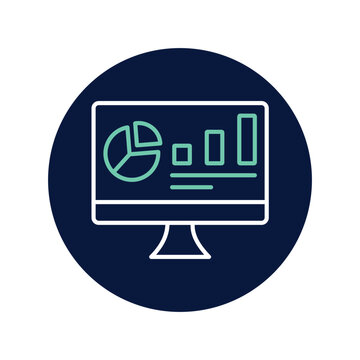 Data Visualization vector, pixel perfect, illustrator file 
