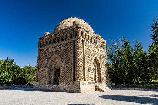 Buhkara, Uzbekistan - 13 August 2025: Ismail Samani Mausoleum