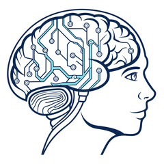 Artificial intelligence and the human brain