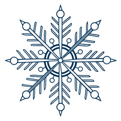 Snowflake illustration