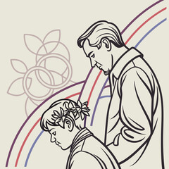 Father and daughter bonding