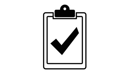 Clipboard with Checklist and Checkmark.