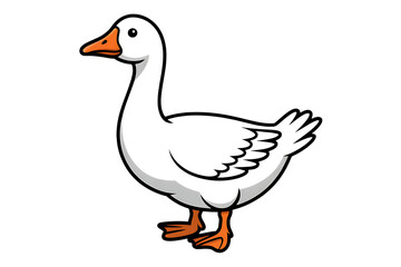 Obraz premium Illustration of a goose