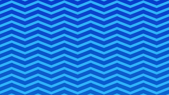 Vibrant blue chevron pattern with dynamic zigzag design