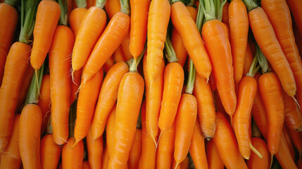 Vibrant carrots showcase colors and textures, inspiring culinary creativity