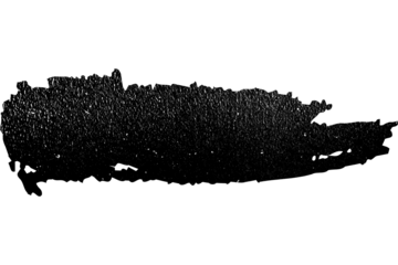 Black grunge painting stroke